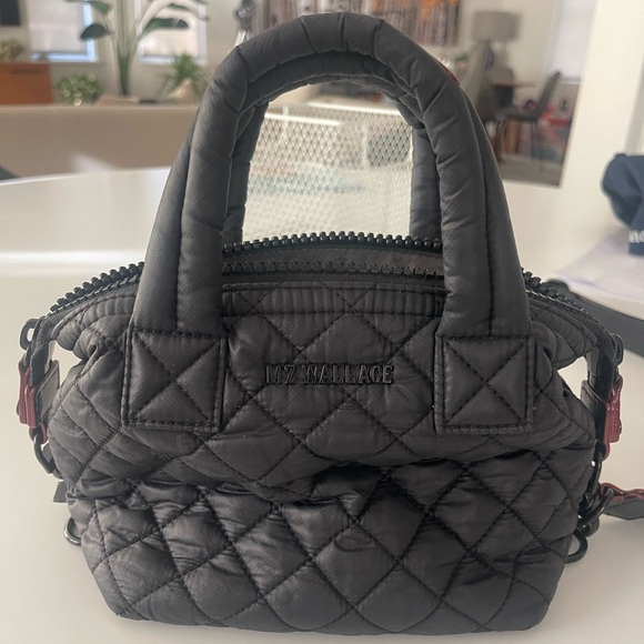 MZ Wallace Black Micro Sutton Crossbody Bag - Picture 3 of 7